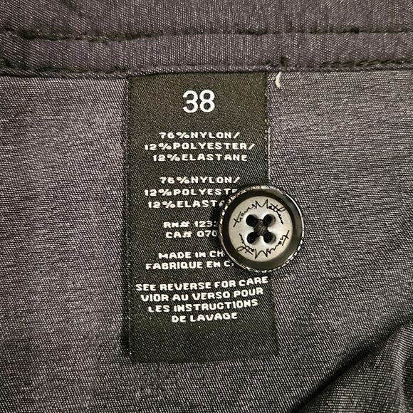 Travis Mathew Shorts Mens Size 38 Beck Flat Front Golf Active Stretch Navy Blue - Picture 9 of 10